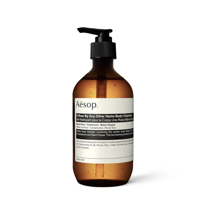 Aesop أيسوب غسول الجسم "وردة بأي اسم آخر" جل منظف لطيف لبشرة ناعمة ورطبة خالي من البارابين خالي من القسوة نباتي 169 أونصة