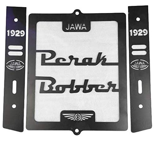 SELVIKE Motorcycle Radiator Guard Protector Grill for (JAWA PERAK Black) - Image 4