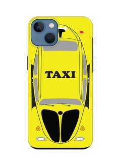 Tough Pro Series Case for Apple iPhone 14 Dual Layer hybrid PC & TPU Customized Mobile Cover Shield with inner TPU protection Matte Finish - Yellow Taxi
