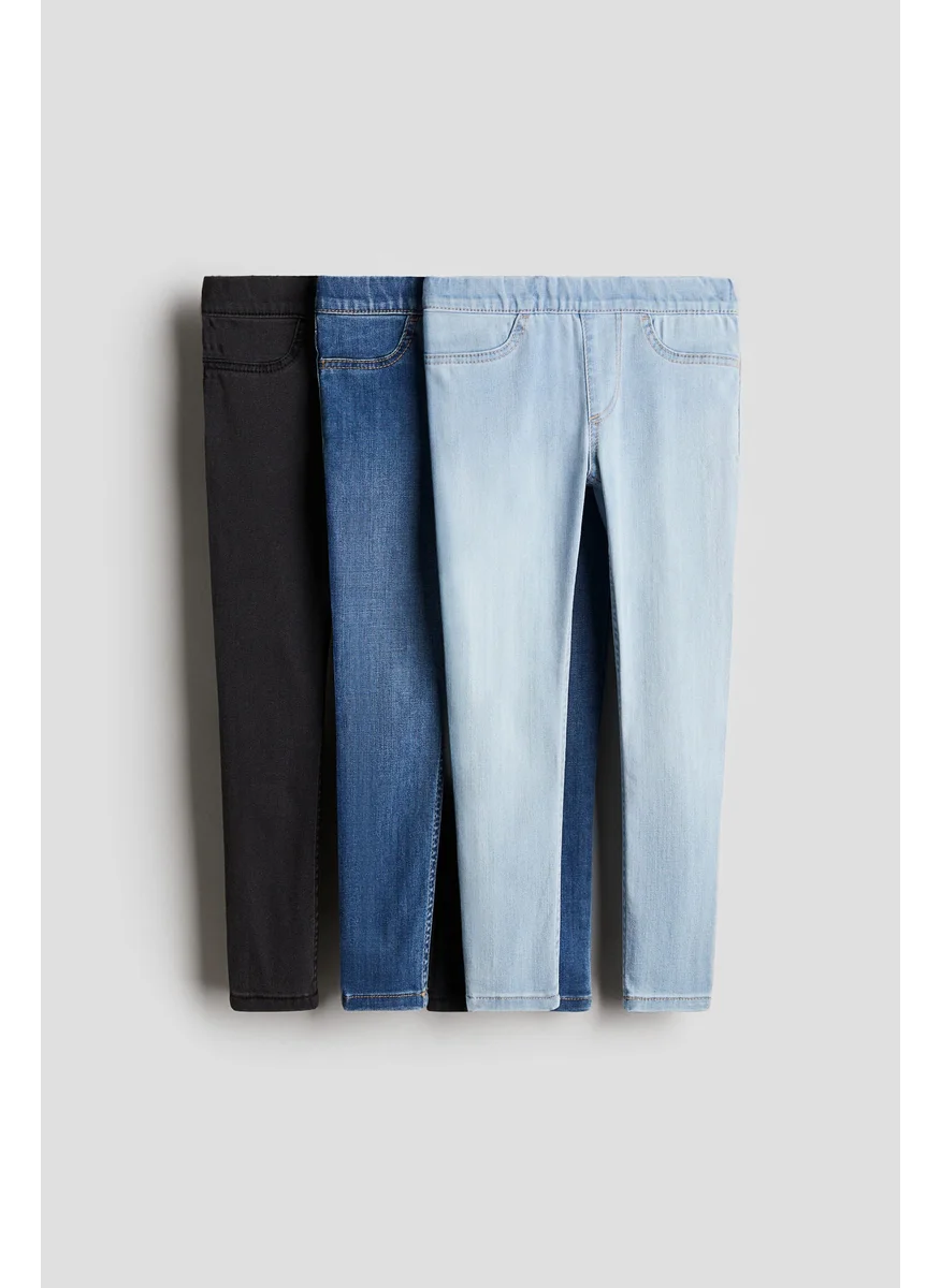 اتش اند ام 3-Pack Denim Jeggings