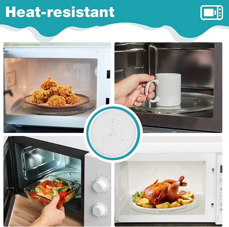 WHITEFLIP WHITEFLIP Microwave Oven Glass Plate Cooking Tray Rotating Turntable Plate Compatible for IFB 23BC3 23BC4 23SC3 25BC3 25BC4 25SC2 23SC1 20PG1S Microwave Oven  - Image 5
