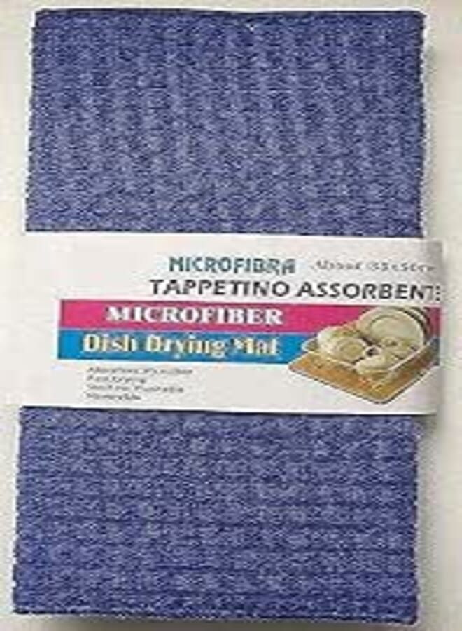 MicroFiber Dish Drying Mat (Blue)