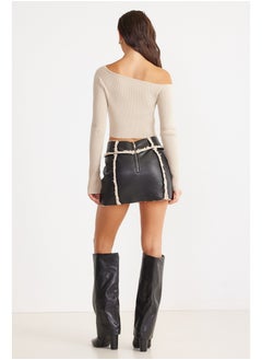 SNDYS Striped Mini Skirt  - Image 2