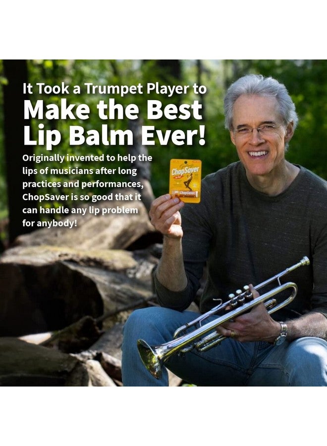 chopsaver Goslings Original ChopSaver SPF 15 Lip Care, All Natural Lip Balm with SPF, Chapstick for Musicians and More, Effective Relief for Dry, Cracked Lips and Skin, Made in USA, 0.15 Oz (Pack of 6) - Image 3