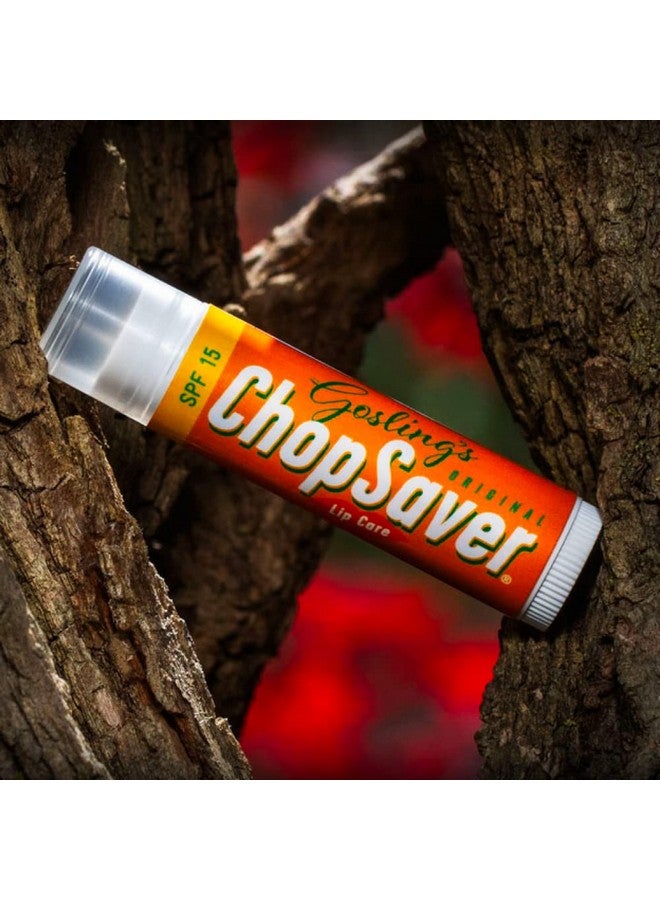chopsaver Goslings Original ChopSaver SPF 15 Lip Care, All Natural Lip Balm with SPF, Chapstick for Musicians and More, Effective Relief for Dry, Cracked Lips and Skin, Made in USA, 0.15 Oz (Pack of 6) - Image 5