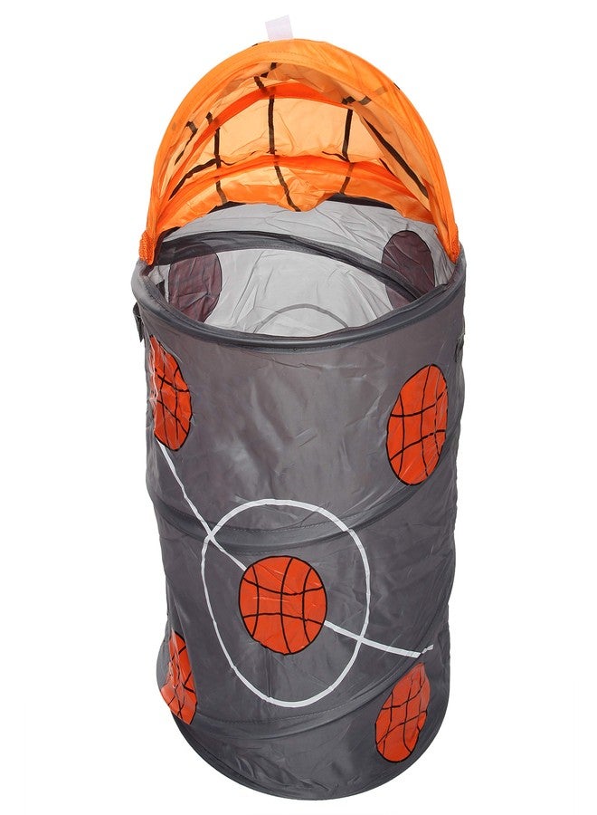 Muren laundary Cum Storage Basket for Clothes Toys and Other stuffs(Orange) - Image 4