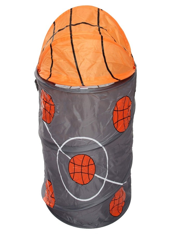 Muren laundary Cum Storage Basket for Clothes Toys and Other stuffs(Orange) - Image 1
