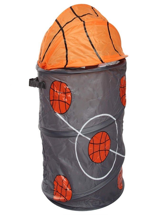 Muren laundary Cum Storage Basket for Clothes Toys and Other stuffs(Orange) - Image 2