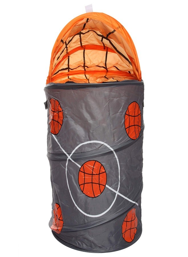 Muren laundary Cum Storage Basket for Clothes Toys and Other stuffs(Orange) - Image 3