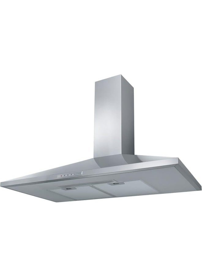 فابر Kitchen Cooker Hood, 90 cm Wall-Mount, 380 m³/h Suction Power, 3-Speed, LED Lighting, Stainless Steel, Made in Italy ( VALUE PB X A90 ) Wall Fixed 145 W 320.0557.540 Stainless steel - Image 1