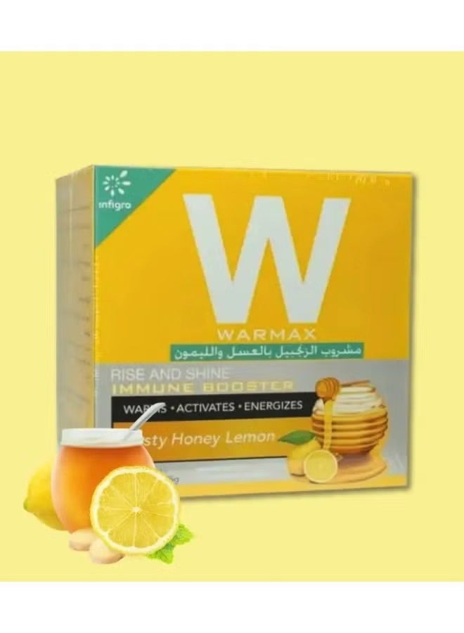 Warmax Ginger Honey & Lemon Drink 12 Sachets 25 g - Image 5