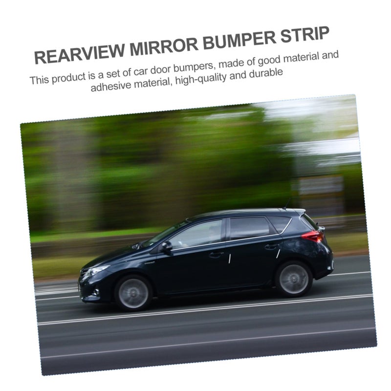 6Pcs Car Door Edge Protector Anti Scratch Strip Self Adhesive For SUV Truck - Image 4