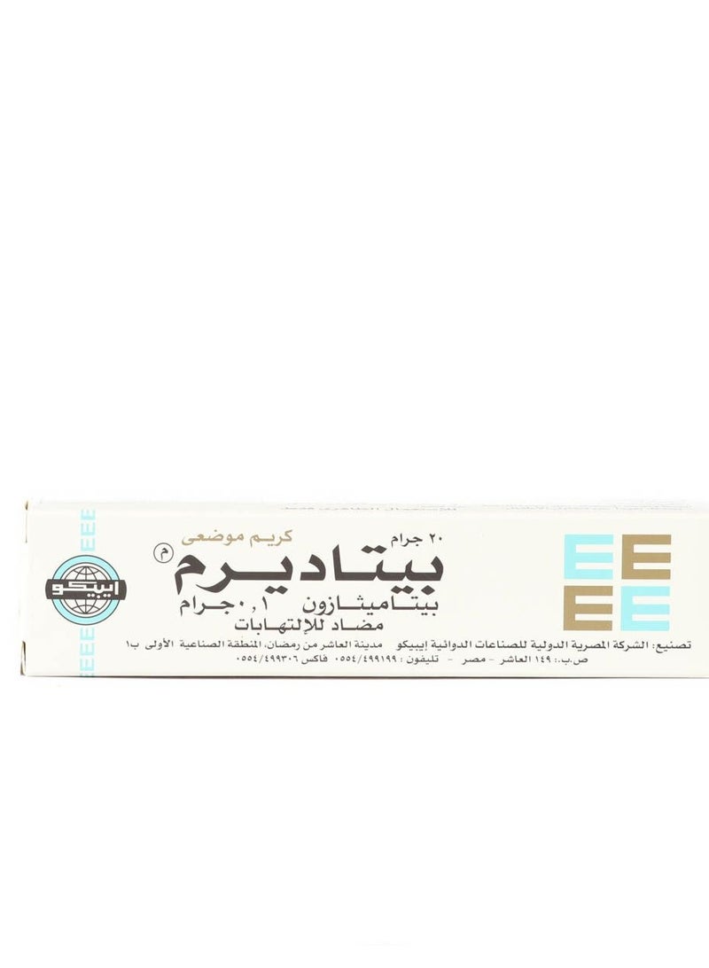 Betaderm Cream, Anti-inflammatory - 20 g