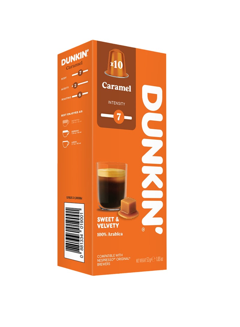 Dunkin Caramel Coffee Capsules - Image 2