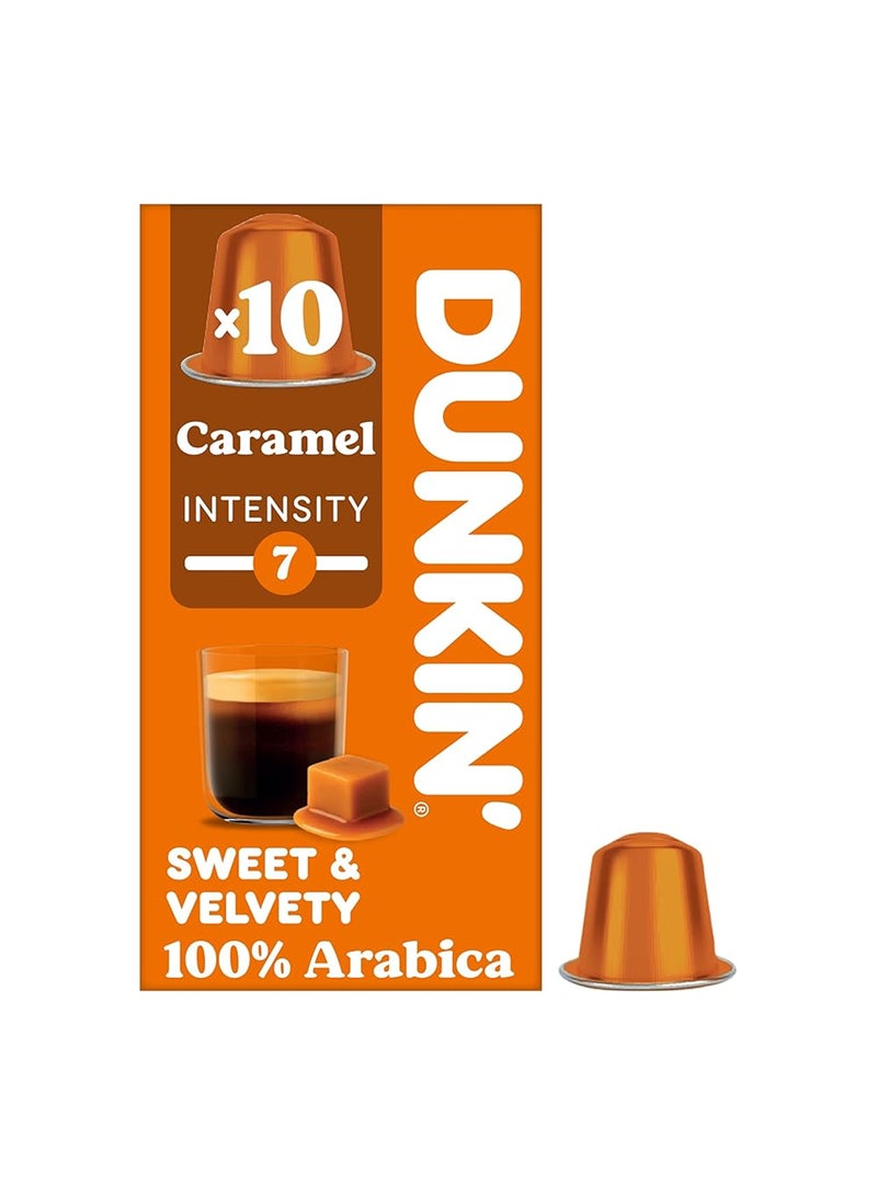 Dunkin Caramel Coffee Capsules - Image 1