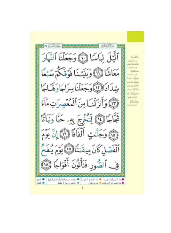 Tajweed Juz Amma of the Holy Quran, size 17*24 - Image 4