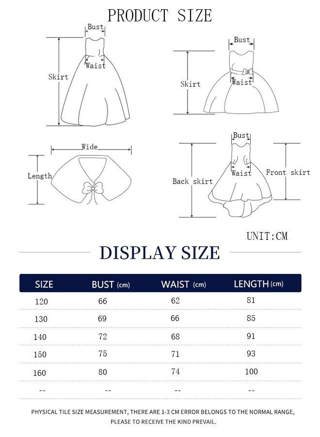 DUNISO Girls Dress Kids Long Sleeves Lace Party Dresses with Tutu Skirt Toddler Princess Birthday Party Wedding Dresses - Image 4