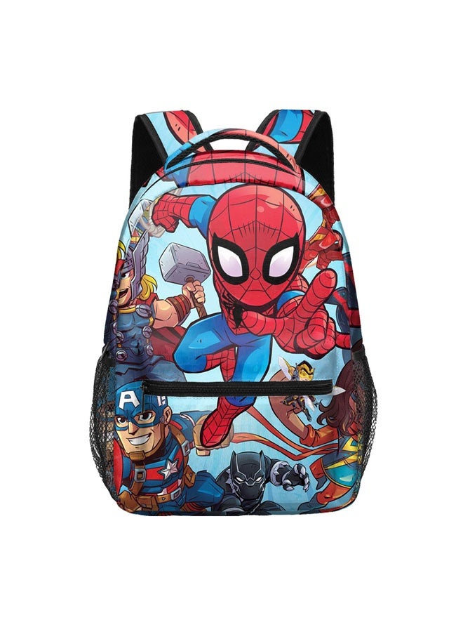 مارفل سبايدرمان على ظهره الحقائب المدرسية للمراهقين وطلاب المدارس الابتدائية الرجال والنساء الترفيه الرياضة على الظهر - Image 1