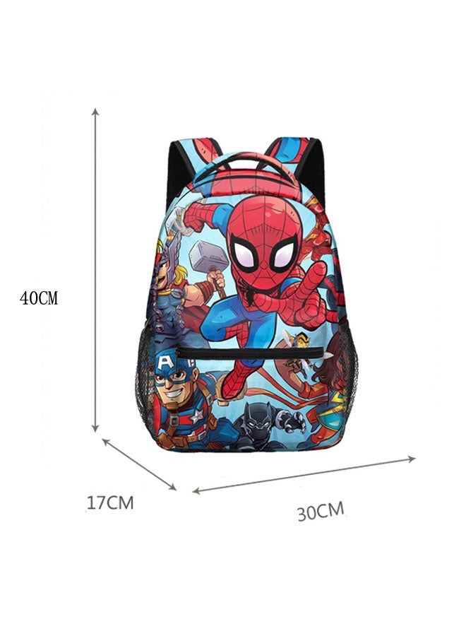 مارفل سبايدرمان على ظهره الحقائب المدرسية للمراهقين وطلاب المدارس الابتدائية الرجال والنساء الترفيه الرياضة على الظهر - Image 3