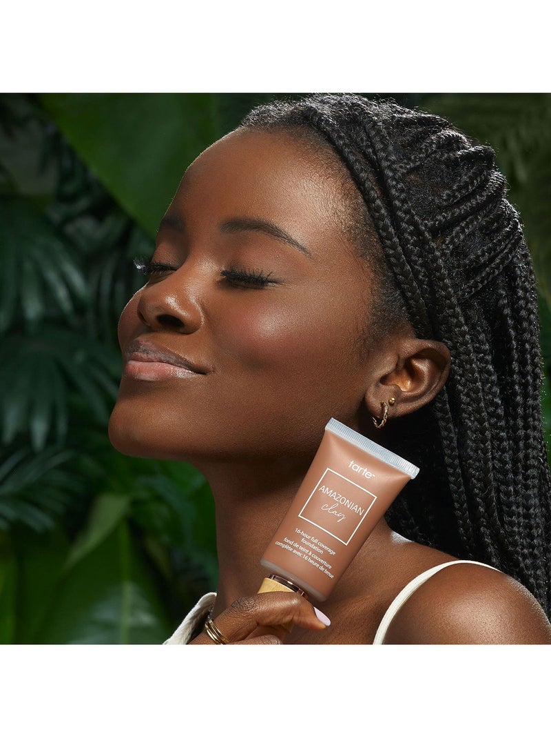 Amazonian clay 16-hour full coverage foundation (47N tan-deep neutral+ net 50 mL / 1.7 Fl. Oz)