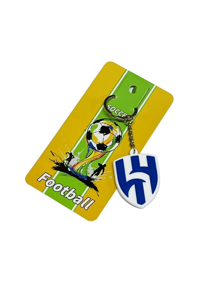 Generic Football Club World Cup Keychain Real Madrid/Brazil/Argentina/Germany/Barcelona/Juve Keychain Accessory Pendant Bag Chain Car Keychain Creative Gift for Unisex 