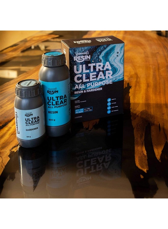 HAKSONS Haksons Ultra Clear All Purpose Epoxy Resin and Hardener | Epoxy Resin Art Kit for Beginners | Non-Toxic Art Resin |Crystal Clear -Non Yellowing | (1350 grams)  - Image 3