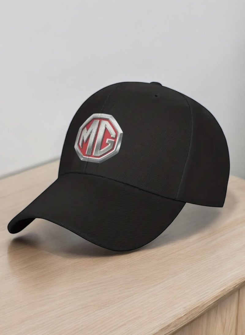 ام جي كاب رجالي من إم جي بتصميم عصري وأنيق باللون الأسود - Image 1