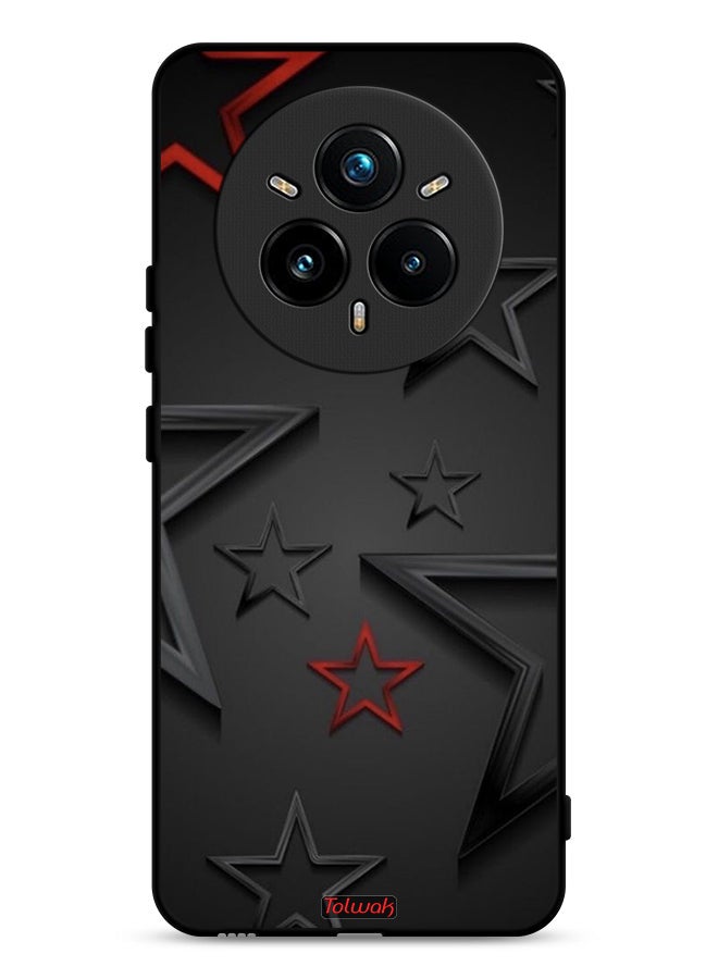 Tolwak Realme 14 Pro Plus 5G Protective Case Cover Stars Pattern