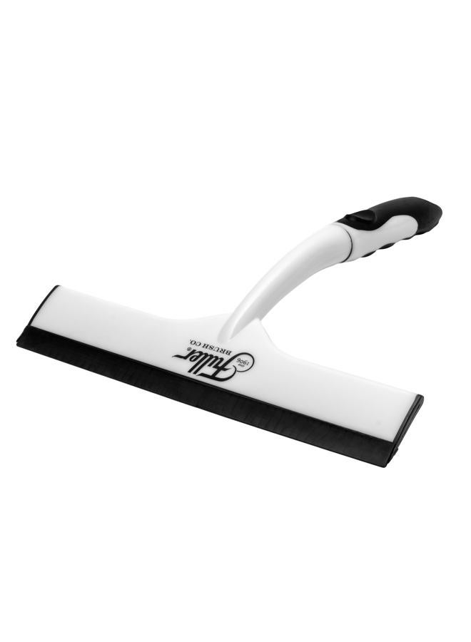 fuller brush Easy Grip Handheld Squeegee - For Shower Walls, Doors, Tub Surfaces, Windows, Mirrors & Windshields - ThermoPlastic Rubber Blade - Comfort Grip Handle with built-in finger groove - Image 1