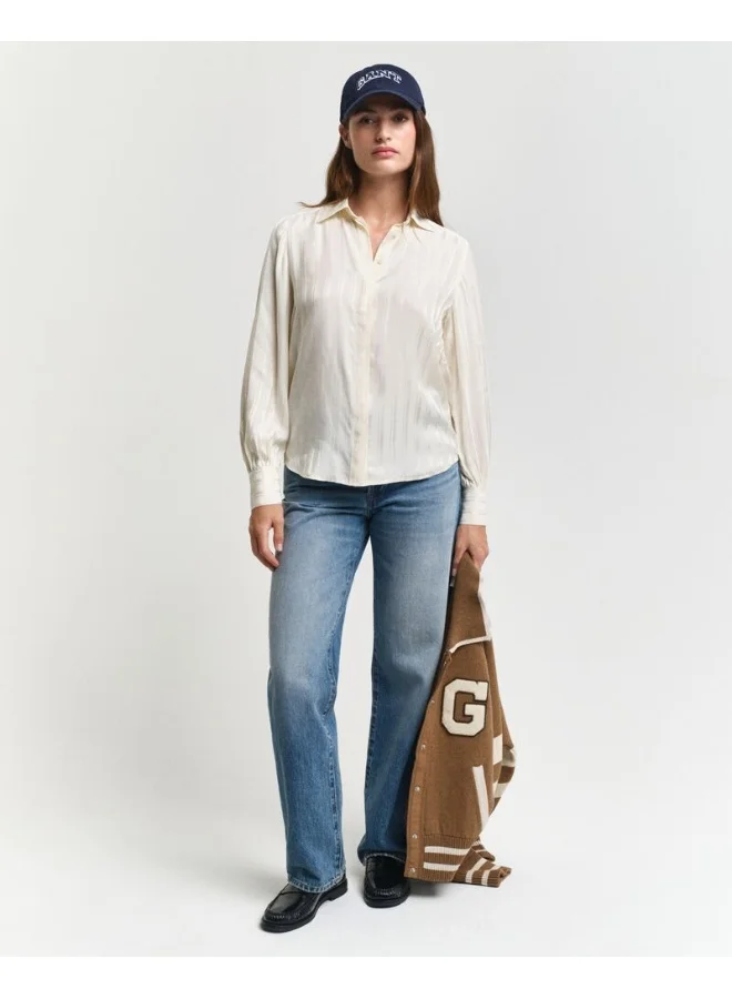 GANT REG SATIN STRIPED SHIRT