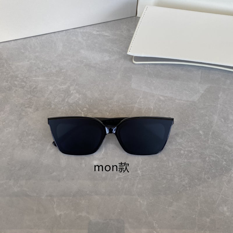 Generic New GM Sunglasses Fashion UV Protection Unisex Mond-Black (supporting packaging) 