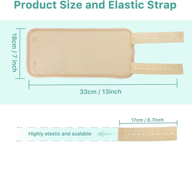 Castor Oil Package Reusable Essential Oil Care Aid Package Soft Wool Sleep Self-Service Conditioning Aid Tool - Image 5