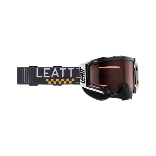 LEATT نظارات ليأت فيلوسيتي 5.5 SNX للبالغين (أسود مع عدسة وردية) - Image 2