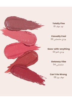 loca Blush Stick-1 Totally Fine -Nude Mauve  - Image 4