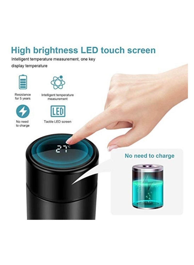 Generic - Smart Intelligent LED Digital Temperature Display Stainless Steel Water Bottle - Image 1