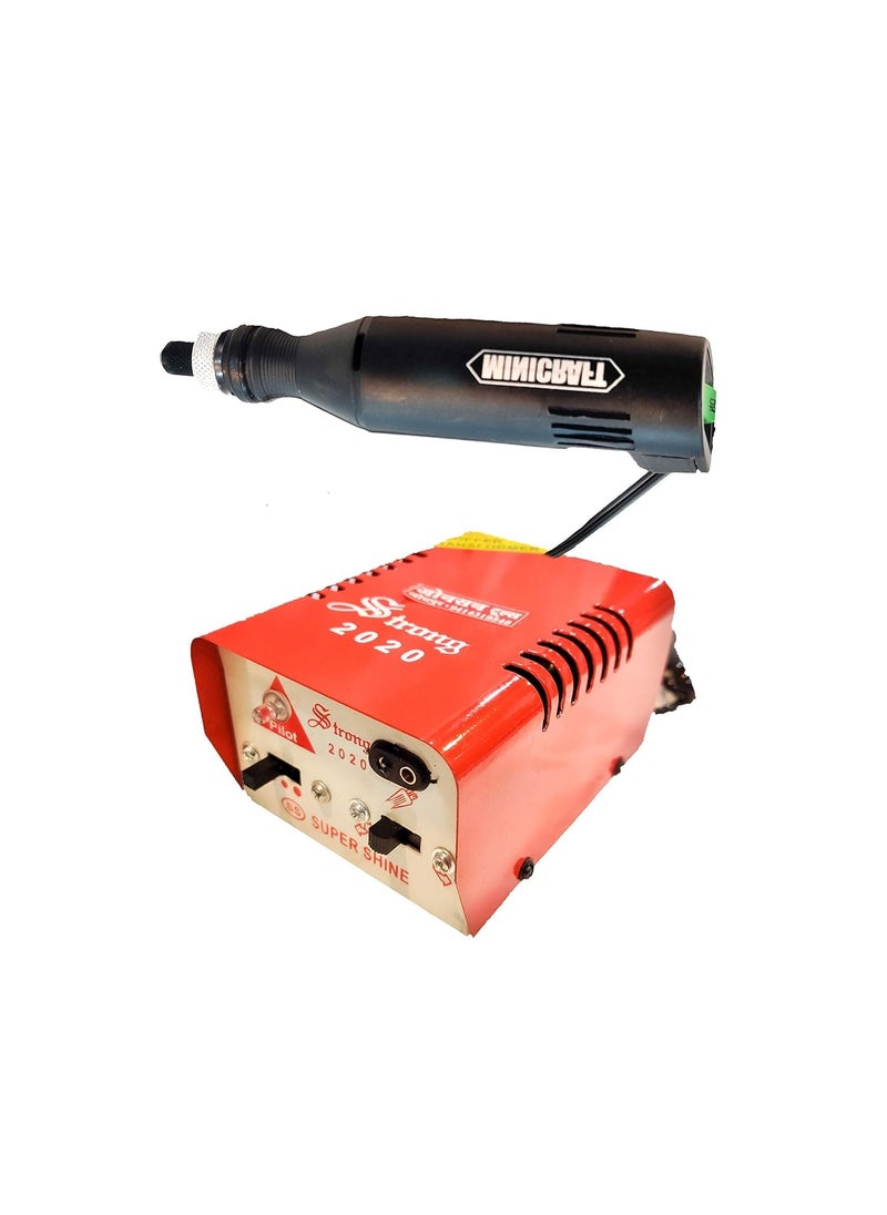 Generic Sahni Tools Minicraft MachineMini Drill Machine With 12V Speed And Direction Control Stabilizer Elimeter Box  - Image 1