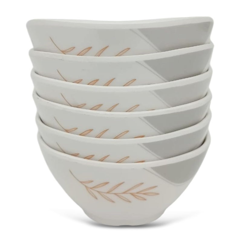 Superware | Pure Melamine | Katori Set - Meli 3.75” (6 nos.) | Stain Free, Glazed Finish - Image 1