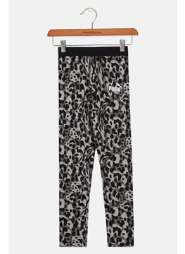 PUMA Kids Girl Sportswear Animal Print Legging, Multicolor  - Image 1