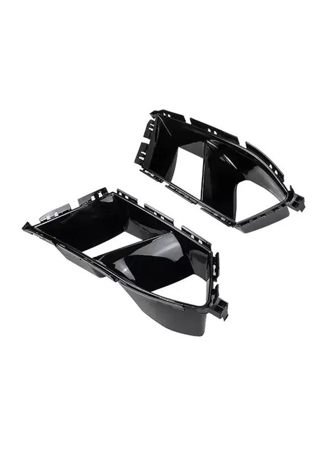 غطاء فتحة تهوية جانبية للصدام الأمامي الأسود اللامع لسيارات BMW G80 M3 G82 G83 M4 2021 2024 - Image 3