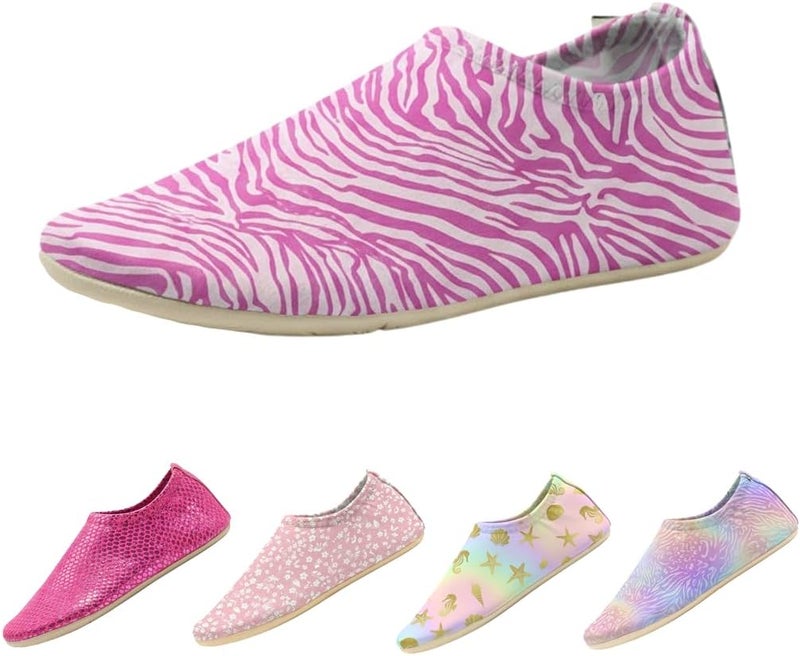 Slipstop AntiSlip Shoes for Kids - Quick-Dry Aqua Socks Beach Shoes for Kids - Barefoot Shoes for Water Sports Yoga Exercise - Image 1