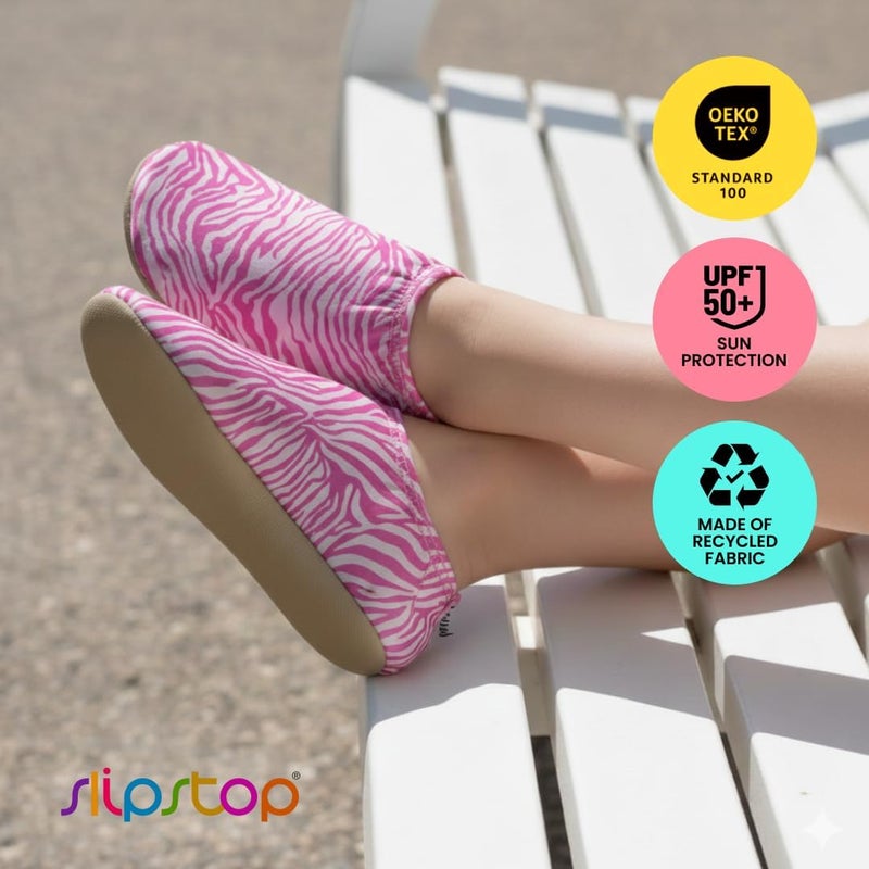 Slipstop AntiSlip Shoes for Kids - Quick-Dry Aqua Socks Beach Shoes for Kids - Barefoot Shoes for Water Sports Yoga Exercise - Image 4