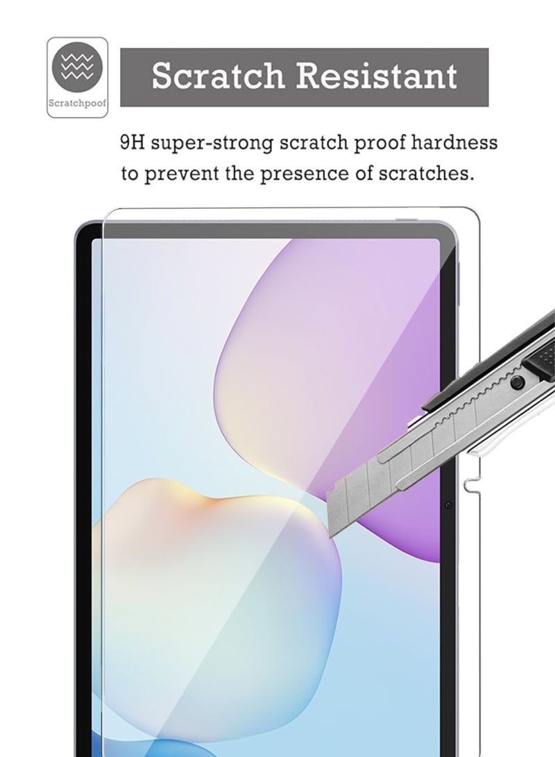 REWO Huawei MatePad 11.5 (2025) Screen Protector 2-Pack,HD Clarity Tempered Glass Screen Protector Film Scratch Resistant Bubble Free, High Transparency, Delicate Touch Screen Protector For Huawei MatePad 11.5 (2025) - Image 4