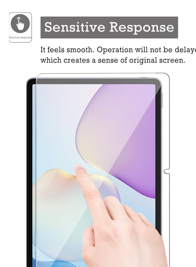 REWO Huawei MatePad 11.5 (2025) Screen Protector 2-Pack,HD Clarity Tempered Glass Screen Protector Film Scratch Resistant Bubble Free, High Transparency, Delicate Touch Screen Protector For Huawei MatePad 11.5 (2025) - Image 3