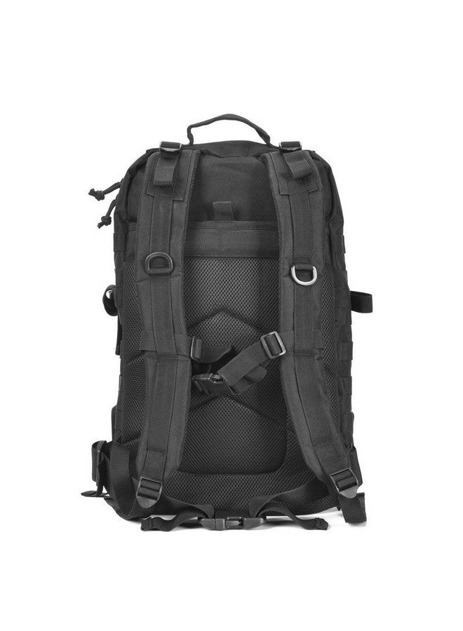 REEBOW GEAR حقيبة ظهر عسكرية تكتيكية كبيرة من REEBOW GEAR - حقيبة هجوم لمدة 3 أيام - حقيبة مولي للخروج - حقائب ظهر للتخييم والمشي والصيد - سوداء، 40 لتر - Image 4