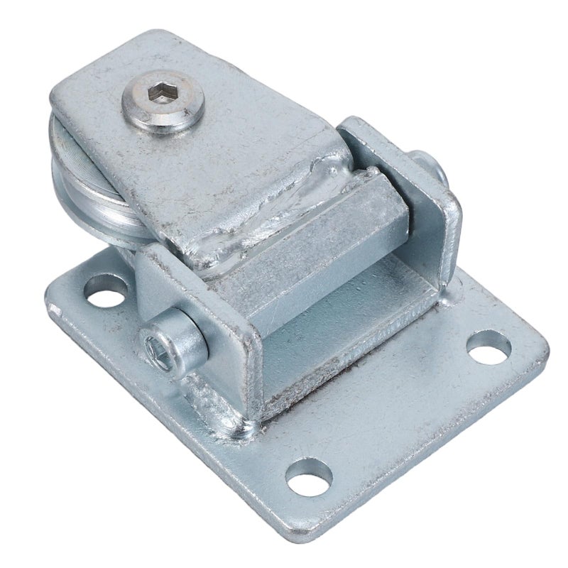 Heavy Duty Metal U Shaped Pulley Wheel 50mm Ceiling Mount Bearing Track System - Image 2