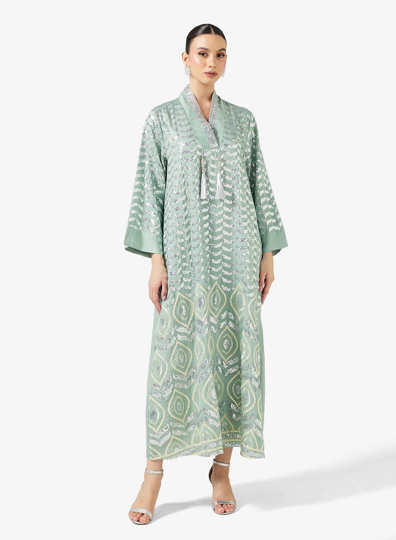 خزانة جلابية مطرزة - Image 4