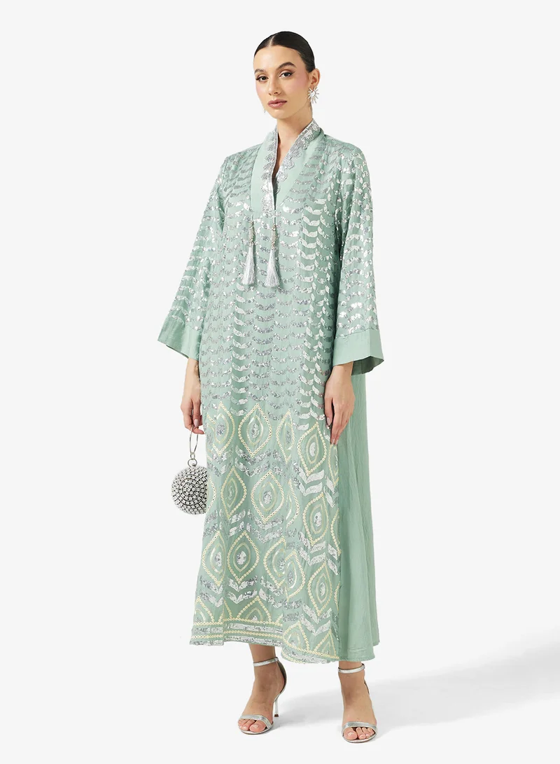 Embroidered Jalabiya