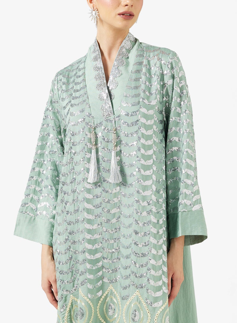 خزانة جلابية مطرزة - Image 3