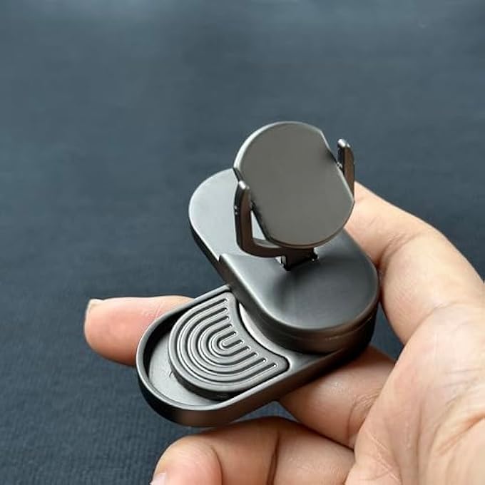 T-Conceal EDC Fidget Sliders Fidget Toy Stress Relief for Adults Magnetic Metal Target Push Slider Finger Push Spin Coins Decompression Toy EDC Tactile Slider - Image 2