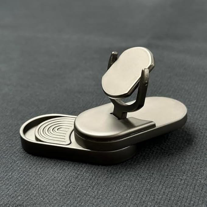T-Conceal EDC Fidget Sliders Fidget Toy Stress Relief for Adults Magnetic Metal Target Push Slider Finger Push Spin Coins Decompression Toy EDC Tactile Slider - Image 4